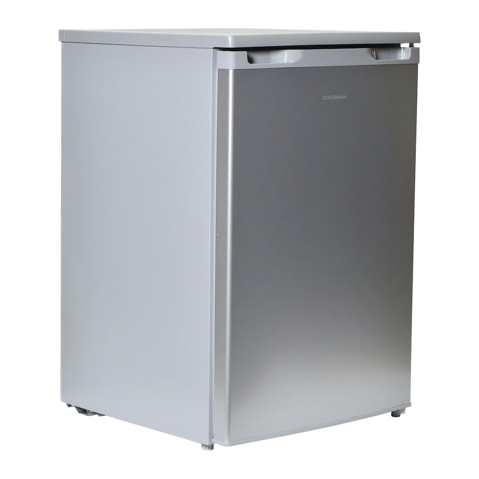 image 1 of Statesman U355S Under Counter Freezer, 55cm, 86 Litres, 3 Large Capacity Storage Drawers, 4* Freezer, Reversible door, Adjustable Feet, Energy efficient, Silver