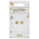 image 3 of Official Harry Potter Time Turner Gold Plated Stud Earrings WES0100