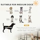 image 6 of PawHut Six-Panel Dog Playpen with Door, for Indoor, Outdoor, 80cm Tall