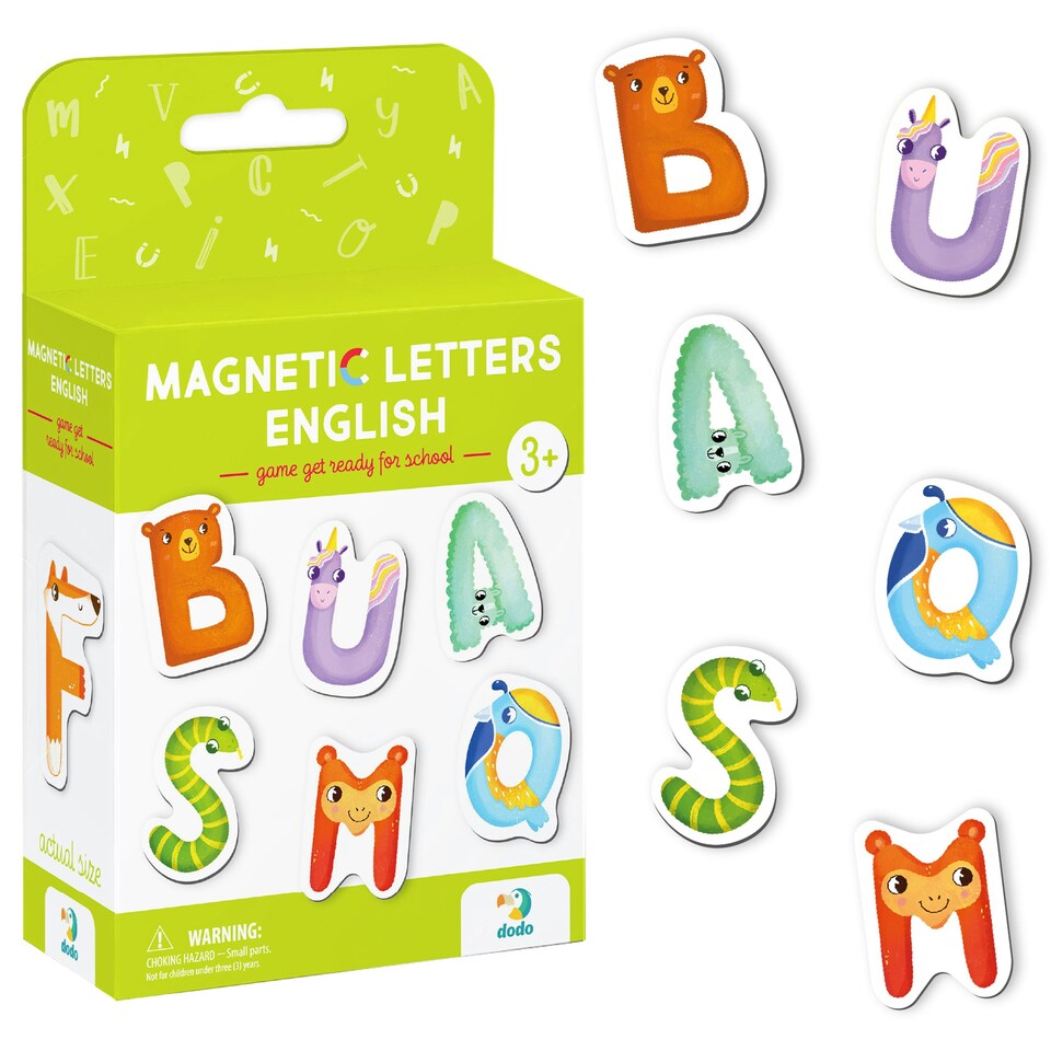 image 1 of Dodo Magnetic Letters English