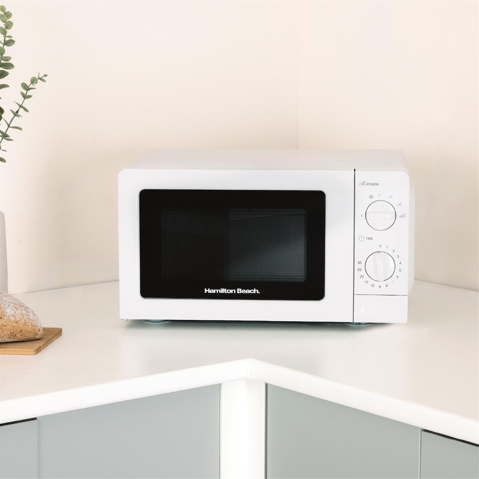image 1 of Hamilton Beach 20L Standard White Microwave
