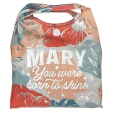 History & Heraldry Personalised Sparkle Reusable Foldable Shopper Bag - Mary Multi