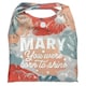 image 1 of History & Heraldry Personalised Sparkle Reusable Foldable Shopper Bag - Mary Multi