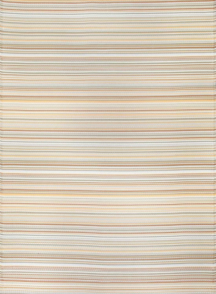 image 1 of The Rugs Rainbow Collection Reversible Weatherproof Outdoor Garden Patio Rug Striped | 1020