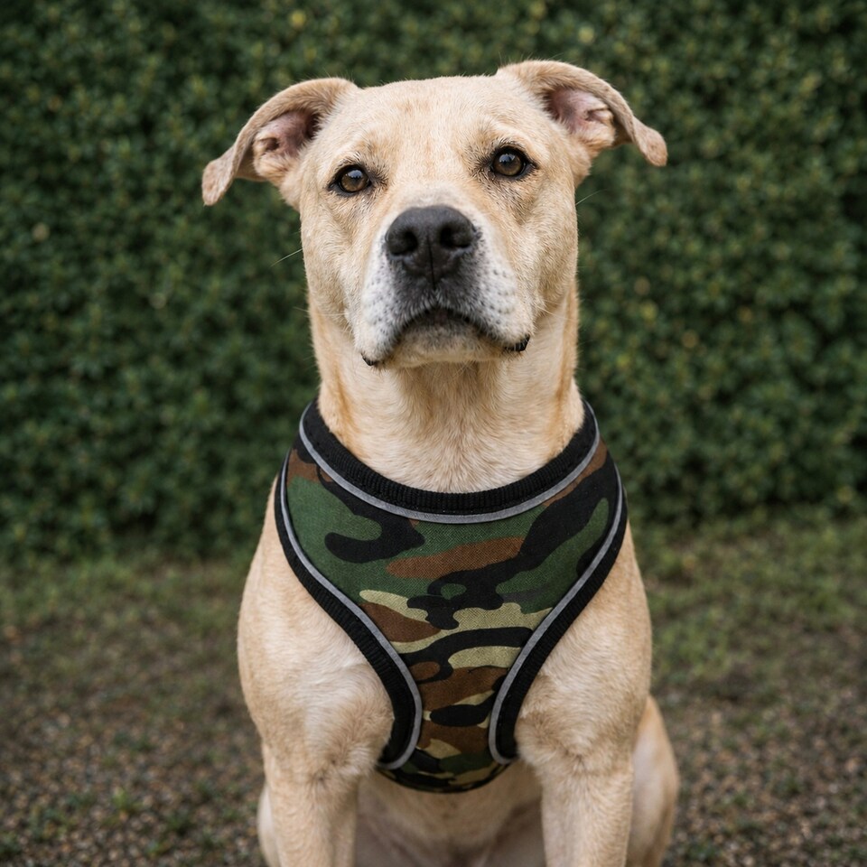 image 1 of No-Pull Dog Harness – Reflective Adjustable Mesh Vest for Dogs – Lightweight, Padded & Breathable – Easy Fit for Walking or Training – Multiple Sizes & Colours