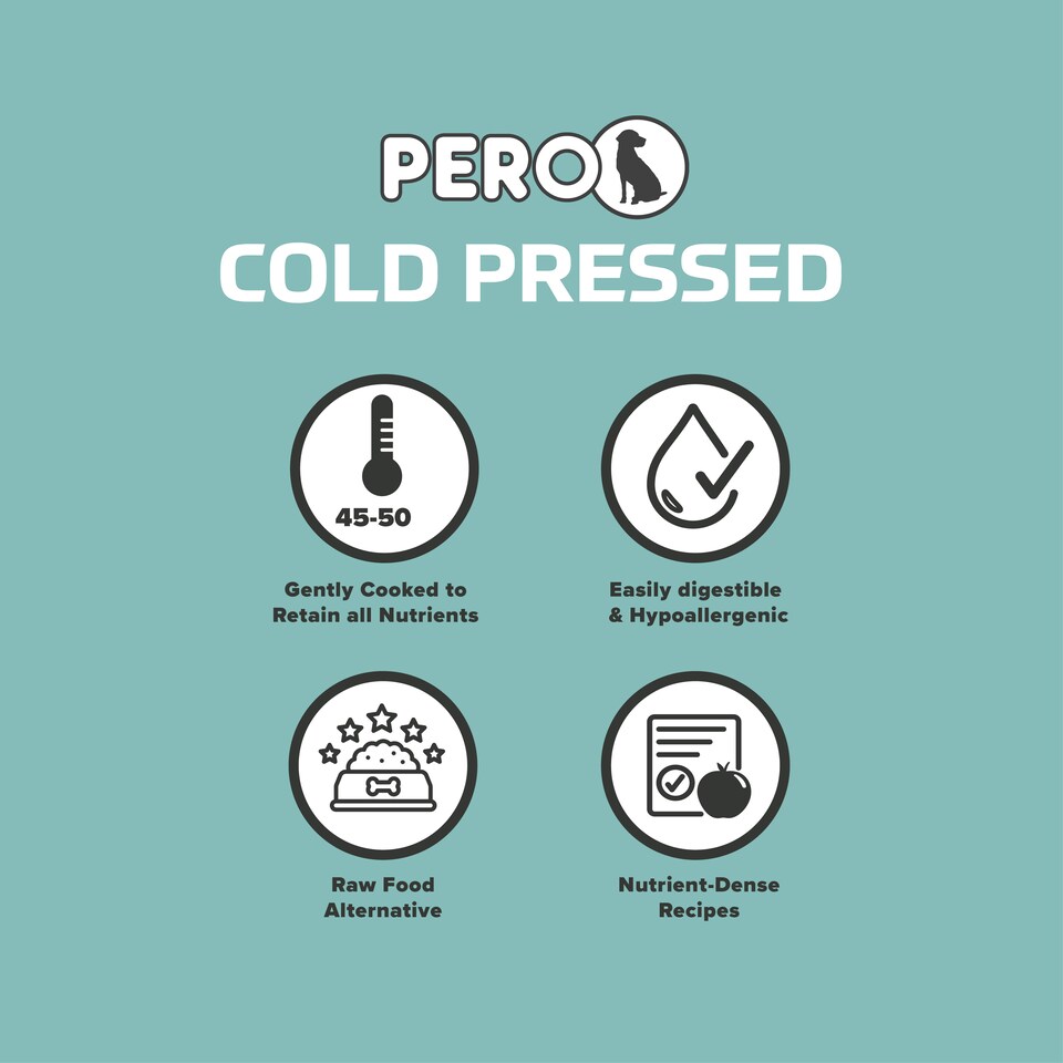 image 1 of Pero Cold Pressed Dog Food - Chicken with Wholesome Grains | Brown | 5kg | Chicken | 1