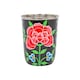image 1 of BillyCan Hand-Painted Picnic Cup - 300ml - Carbon Peony | Black