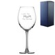 image 1 of Personalised Love You Mum Design 9oz Wine Glass Mother's Day