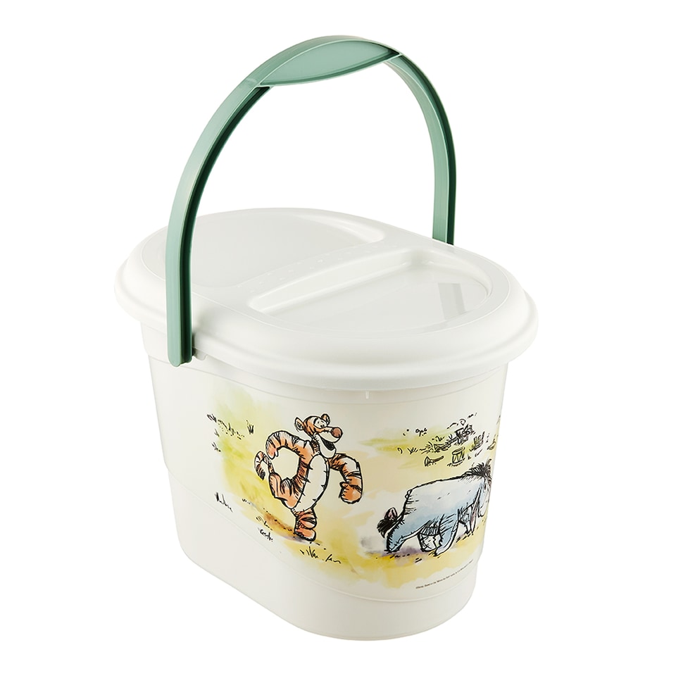 image 1 of Keeeper Winnie The Pooh Nappy Bin And Lid