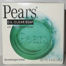 Pears Transparent Lemon Extract Oil Clear Soap 125g