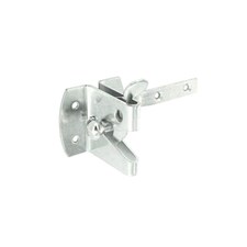 Securit Zinc Plated Gate Latch - Silver - One Size