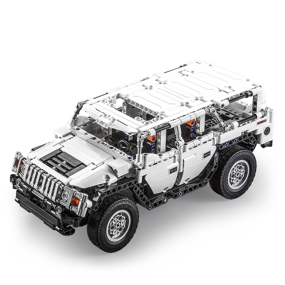 image 1 of Cada Cars Warrior H2 Off-Roader Construction Set Toy