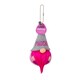 image 1 of Pre-personalised Lucky Gonk Mascot Keyring For Bag Or Backpack - Phoebe - 136 Names and Themes Available | Grey