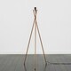 image 2 of ValueLights Camden Copper Metal Stem Tripod Floor Lamp Base | Copper