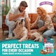 image 6 of 20pk Small Collagen Chewy Knots Beef, 5cm Dog Chews Treats, High Protein Puppy Snacks, Dental Health & Boredom Breaker