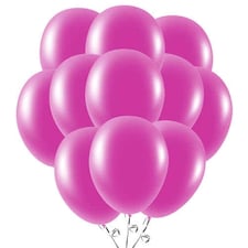 Fuchsia Biodegradable Latex Balloons 23cm / 9 in - Pack of 50