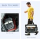 image 8 of PawHut 51cm Foldable Pet Carrier Bag Soft Travel Dog Crate for Mini Dogs Grey
