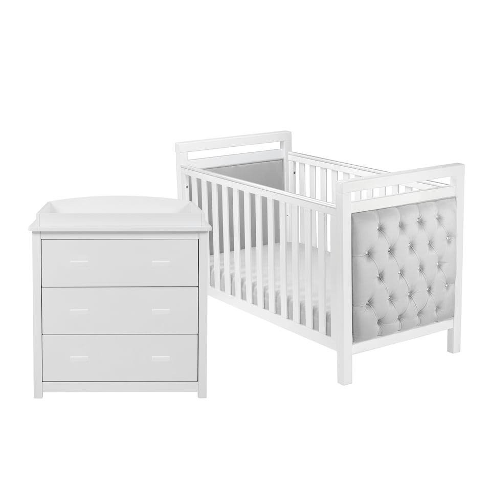 image 1 of Babymore Velvet Deluxe 2 Piece Room Set