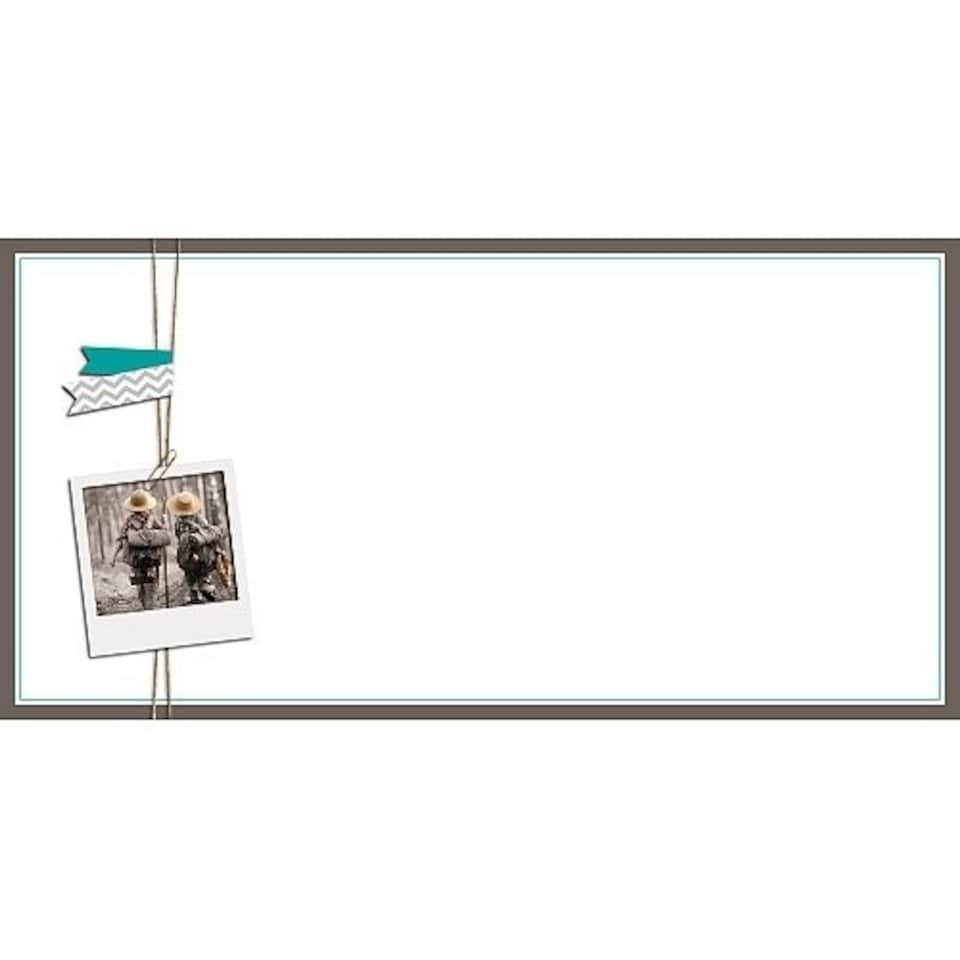 image 1 of Young at Heart 3D Holographic Card Boys Hiking