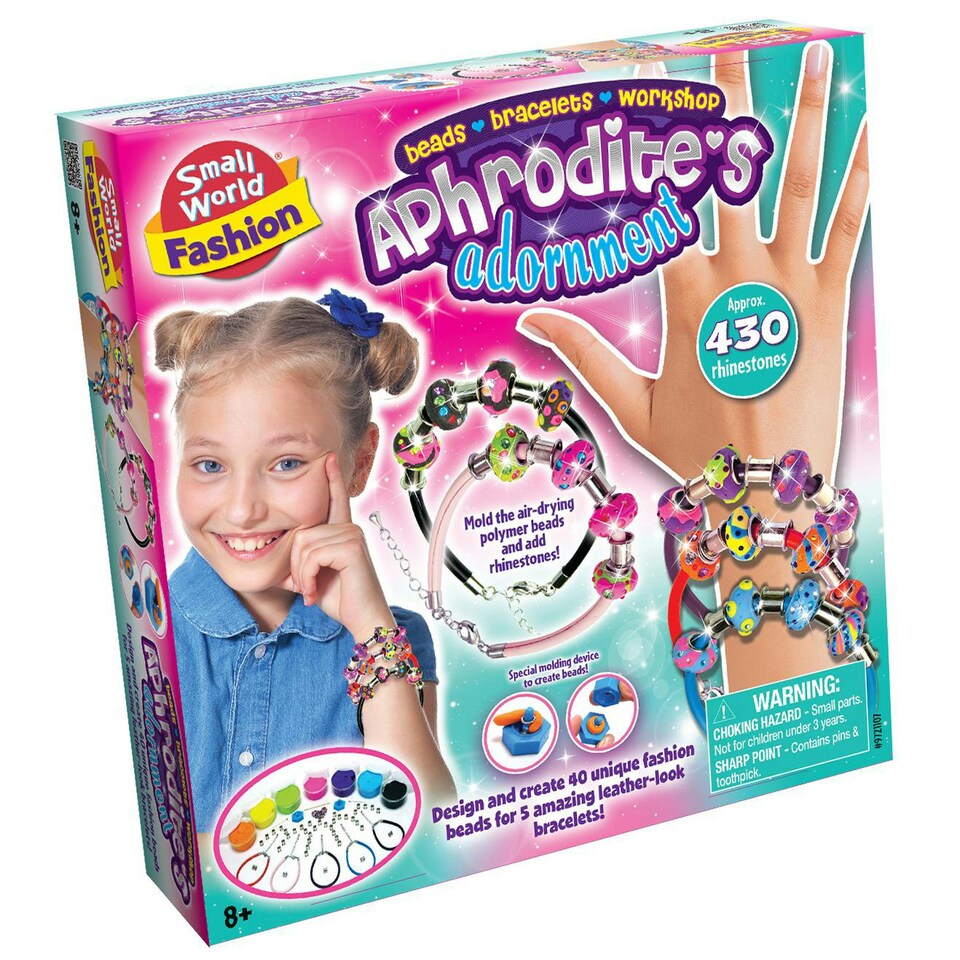 image 1 of Small World Toys Aphrodite's Adornment Beads & Bracelets Workshop