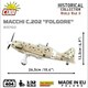 image 6 of Macchi C. 202 Folgore brick plane model - COBI 5760 - 405 bricks