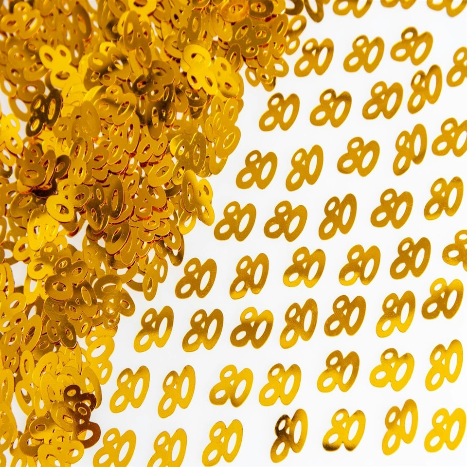 image 1 of 80th Confetti Gold 14g, 4 Packs