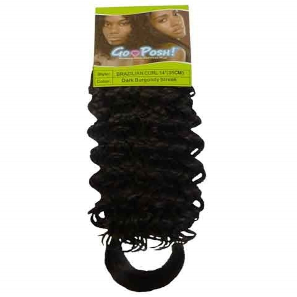 Go Posh Syn Brazilian Curl Multi | 4 | 14 inch