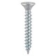image 1 of Timco - Twin-Thread Woodscrews - PZ - Double Countersunk - Zinc (Size 6 x 1 - 500 Pieces)