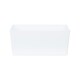 image 3 of Wham Studio 5 x 11.5L Rectangular Plastic Storage Baskets Ice White White