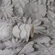 image 3 of Fine Decor Dimensions Floral Wallpaper - Grey - 32.8ft x 21in Grey