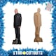 image 2 of Captain Jean Luc Picard Black Outfit Star Trek: Picard Patrick Stewart Lifesize Cardboard Cutout 179cm