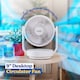 image 7 of Russell Hobbs 9” Desktop Circulator Fan with 7 Speed Settings White RHDCF1001