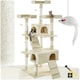 image 1 of Cat Tree Barney - 170 cm, sisal cat scratching posts - Grey