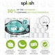 image 6 of Splesh Toilet Roll Quilted White 24 Rolls with Culina Kitchen Towel 9 Rolls