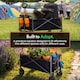image 6 of VonHaus 70L Festival Cart on Wheels