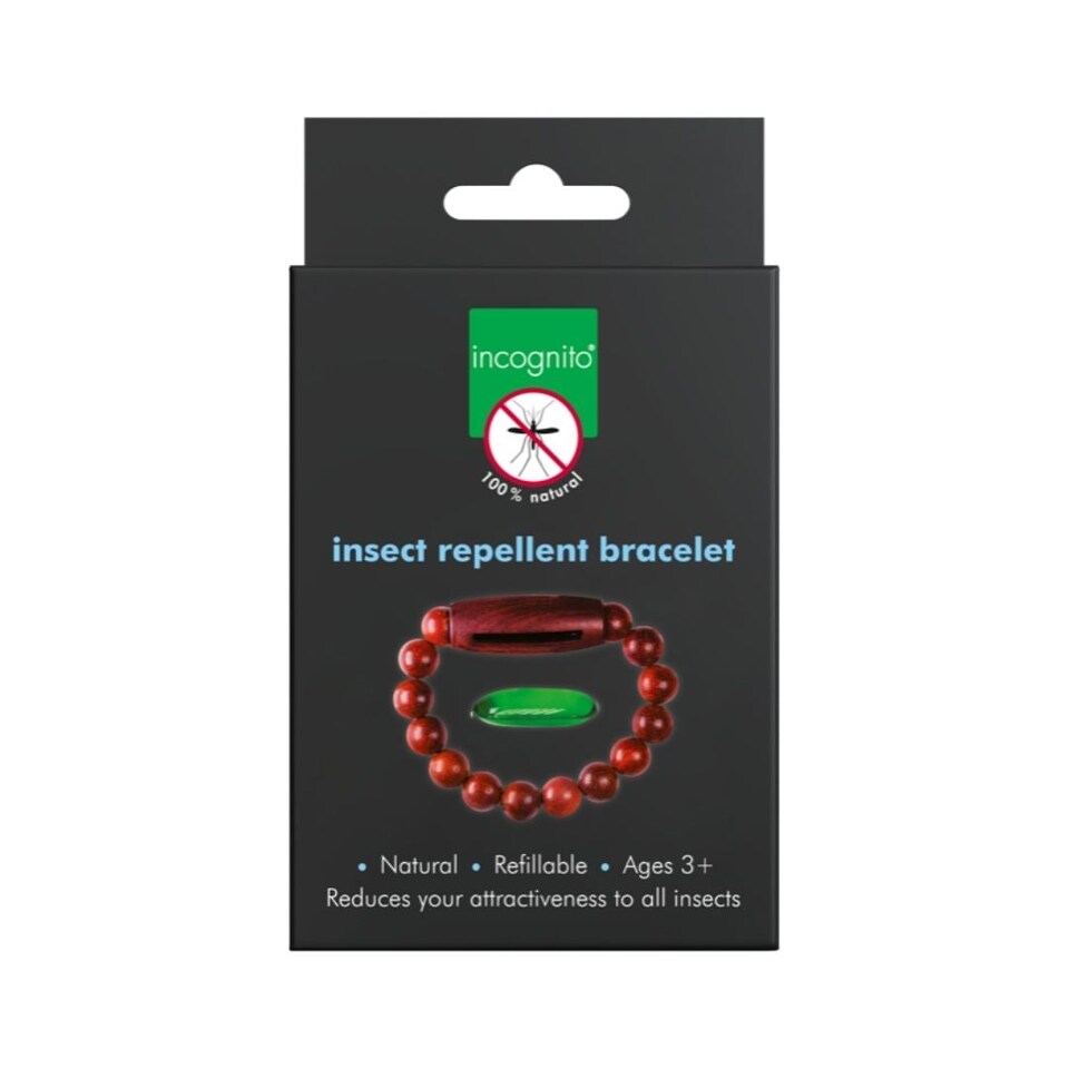image 1 of Lightweight natural insect repellent bracelet (large)