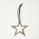 image 10 of Homescapes Set of 12 Gold and Silver Christmas Tree Decorations