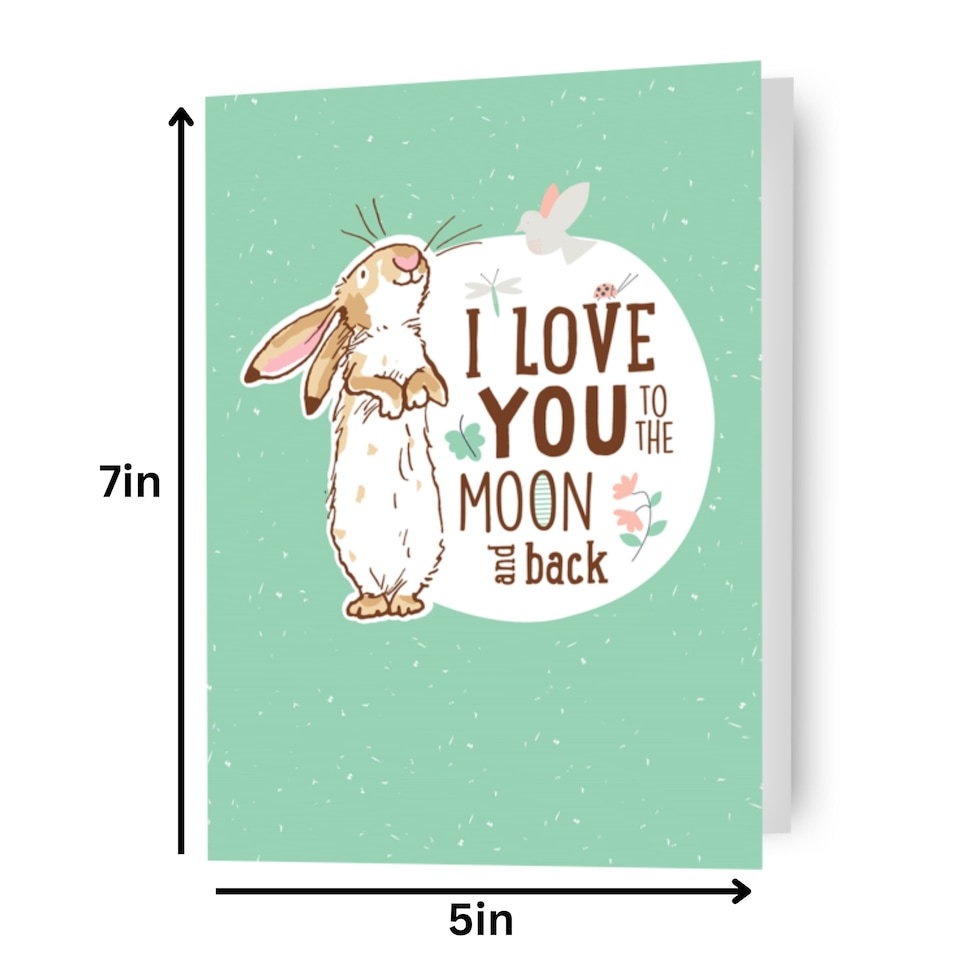 image 1 of Guess How Much I Love You Birthday card