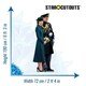 image 3 of Prince William and Kate Middleton Royal Blue Lifesize Cardboard Cutout 190cm