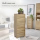 image 9 of VonHaus Chester Bathroom Storage Cabinet in Oak Effect