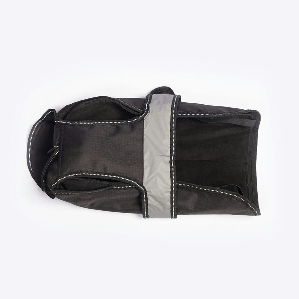 image 1 of Danish Design 2 In 1 Black Dog Coat 40cm (16")