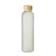 image 1 of MidOcean Lom Sublimated Bamboo 650ml Water Bottle - Transparent White - One Size Clear | One Size