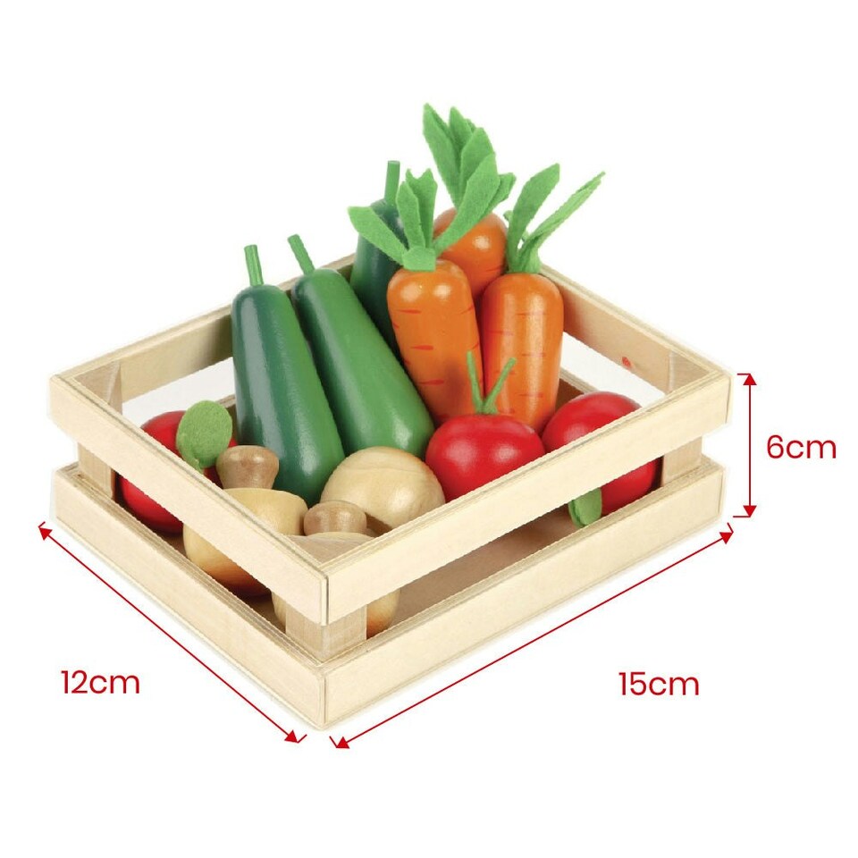 image 1 of Wooden Winter Vegetables