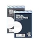 image 1 of Pack of 4 6"x4" 34 Sheets Spiral Note Pads