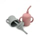 image 3 of Allis Baby Silicone Sippy Cup with Straw - Pink | Pink | One Size