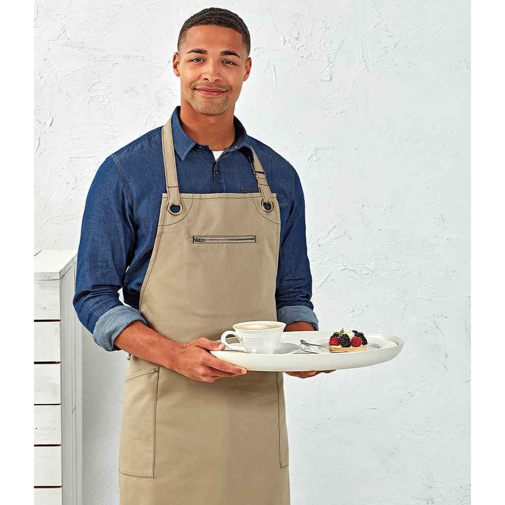Premier Barley Full Apron Brown Khaki/Brown One Size 1