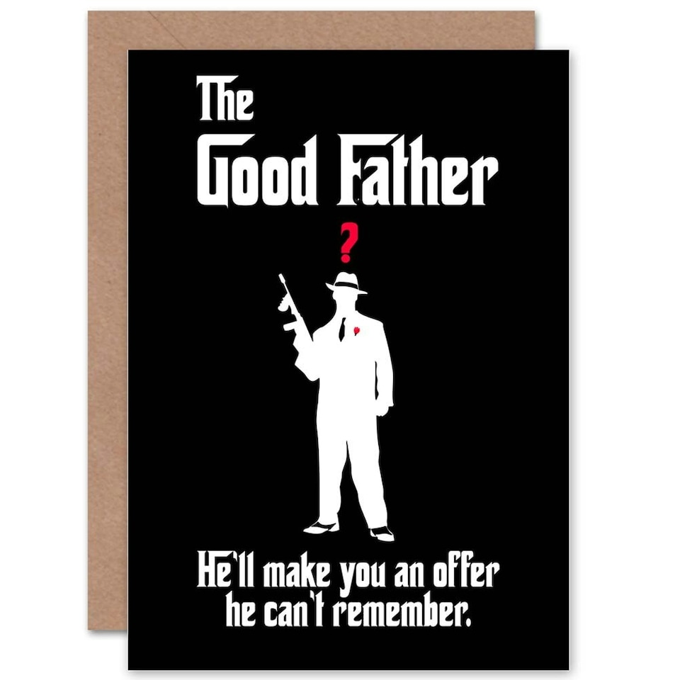 image 1 of Godfather Funny Fathers Day Fathers Day Dad Card