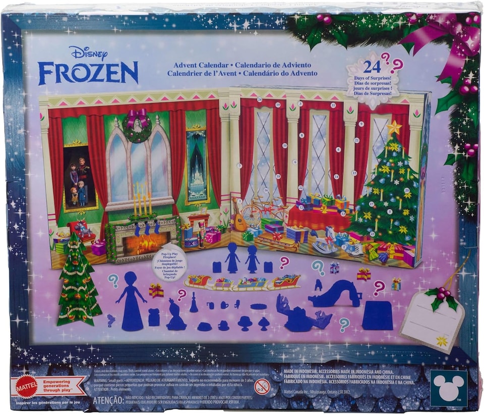 image 1 of Disney Frozen - Small Doll Advent Calendar