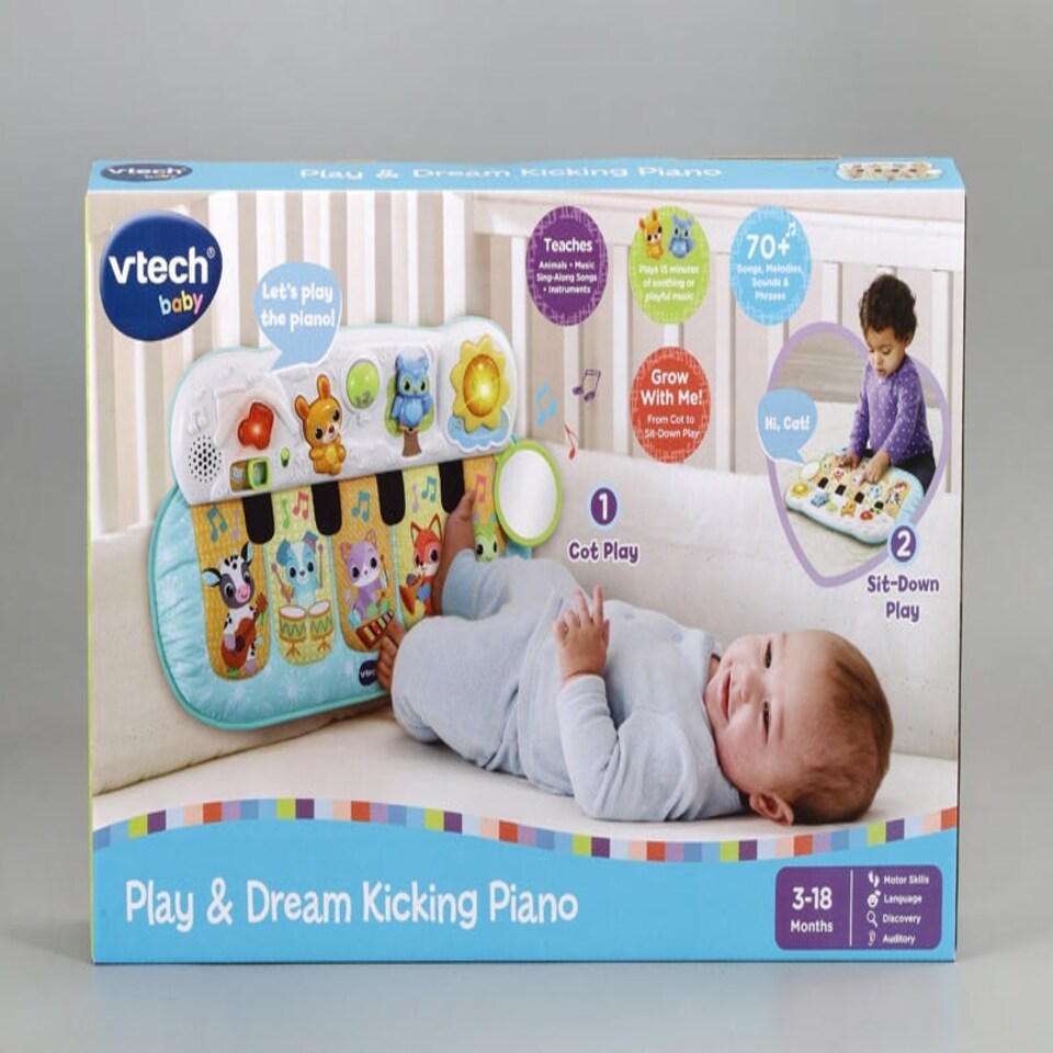 image 1 of VTech Play & Dream Kicking Piano