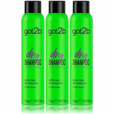Schwarzkopf GOT2B Fresh It Up Dry Shampoo Extra Fresh 200ml Pack of 3